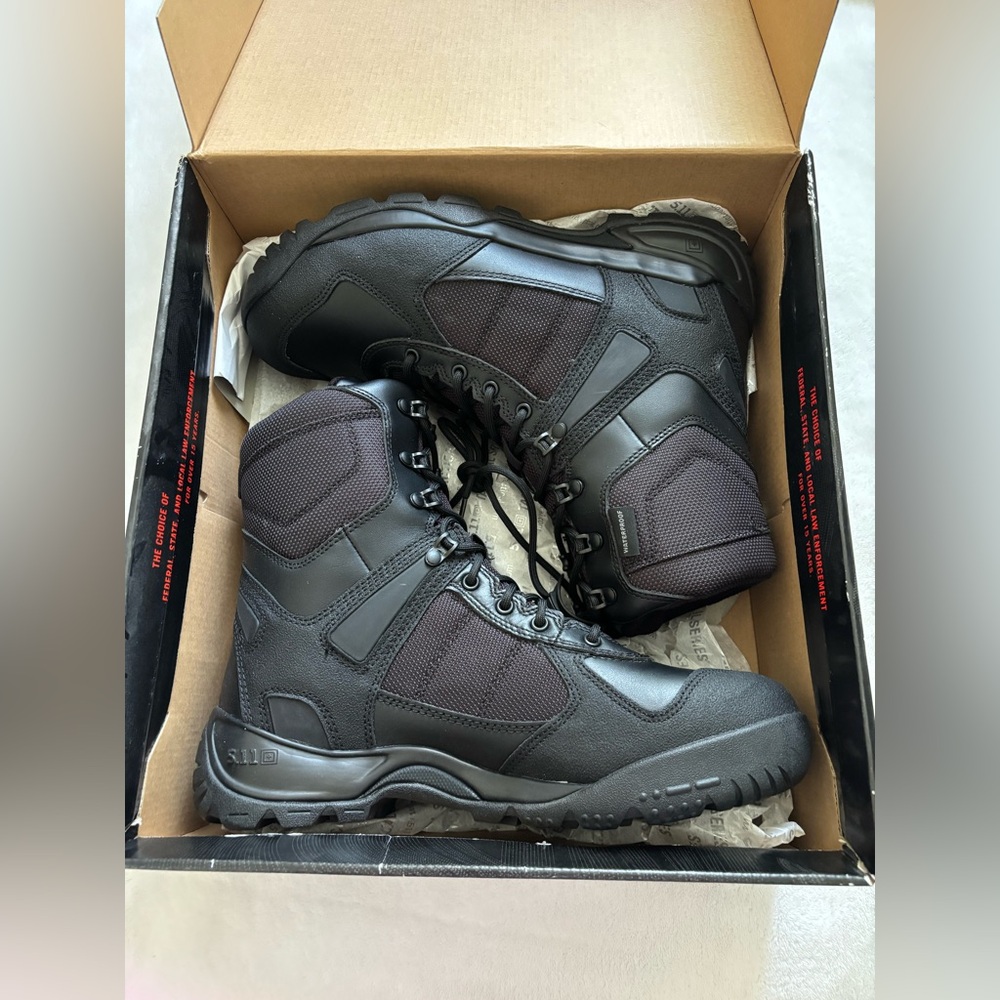 NWT 5.11 Tactical Black Men’s Combat Boots
